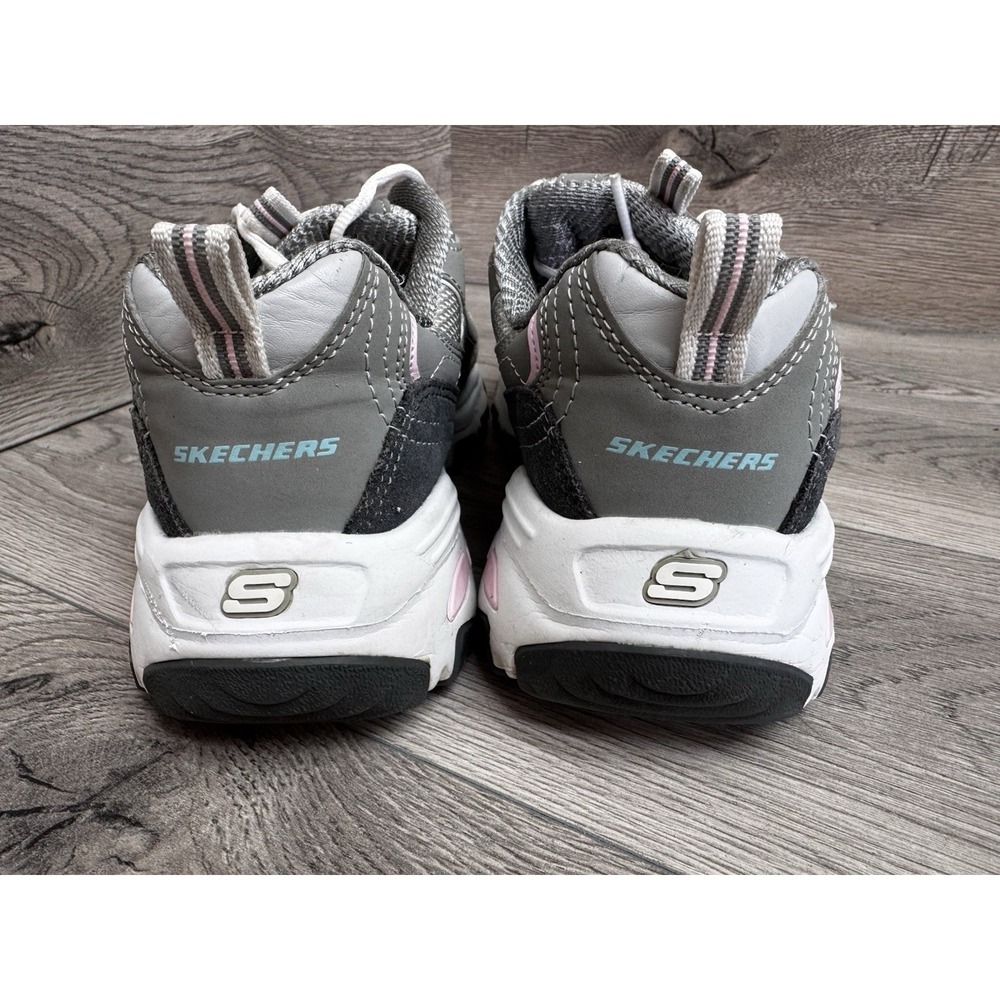 Skechers D'Lites 11947 Gray Athletic Shoes Sneakers Women's Size 8.5 - Picture 10 of 13